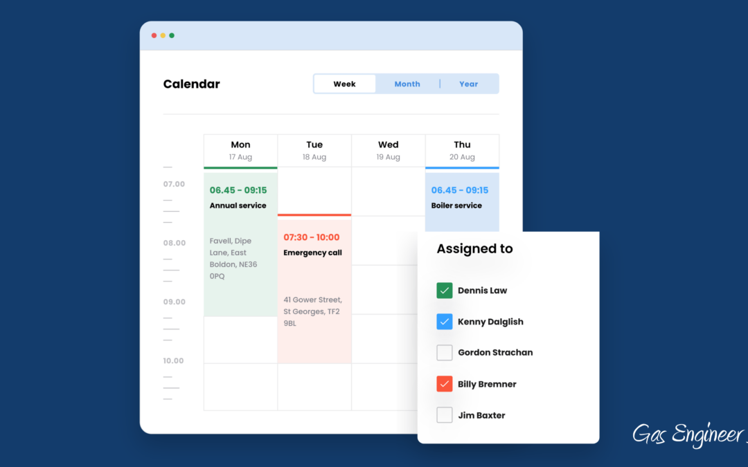 Scheduling on Paper vs Software: 7 Differences for a Gas Engineer