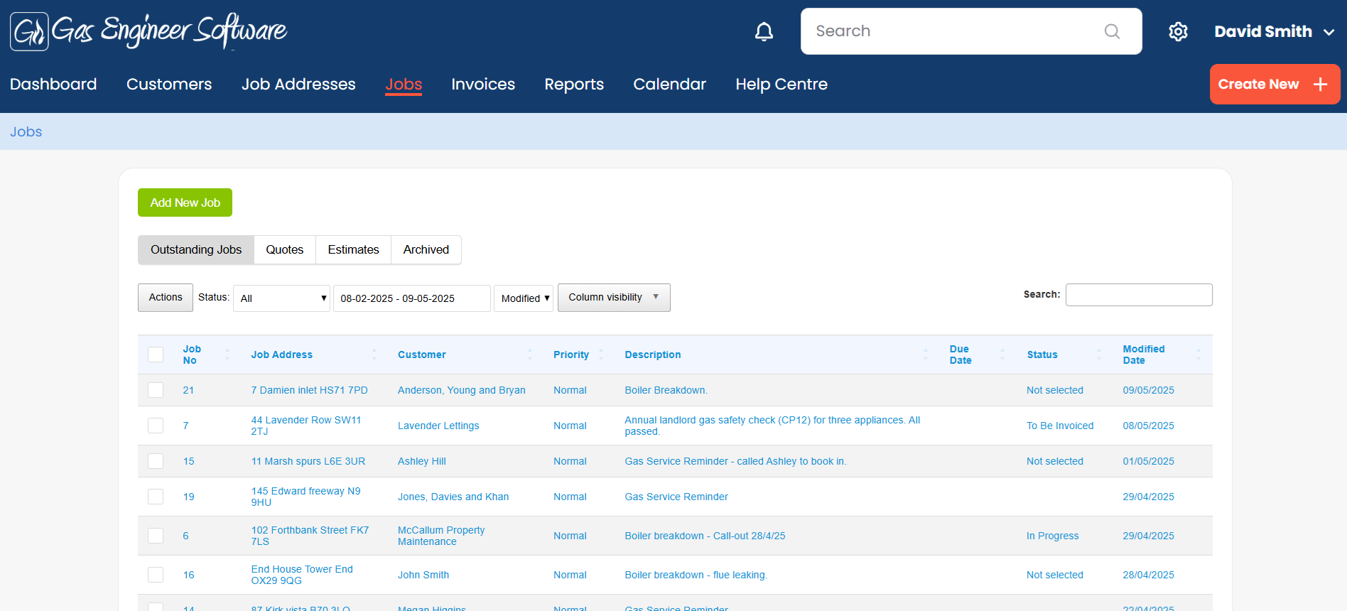 old ges ui